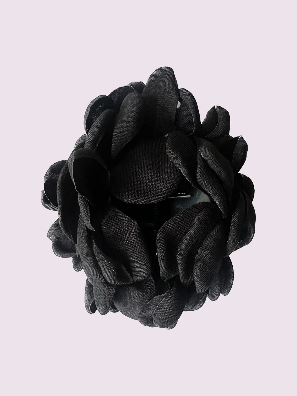 Rose Black Hair Clip