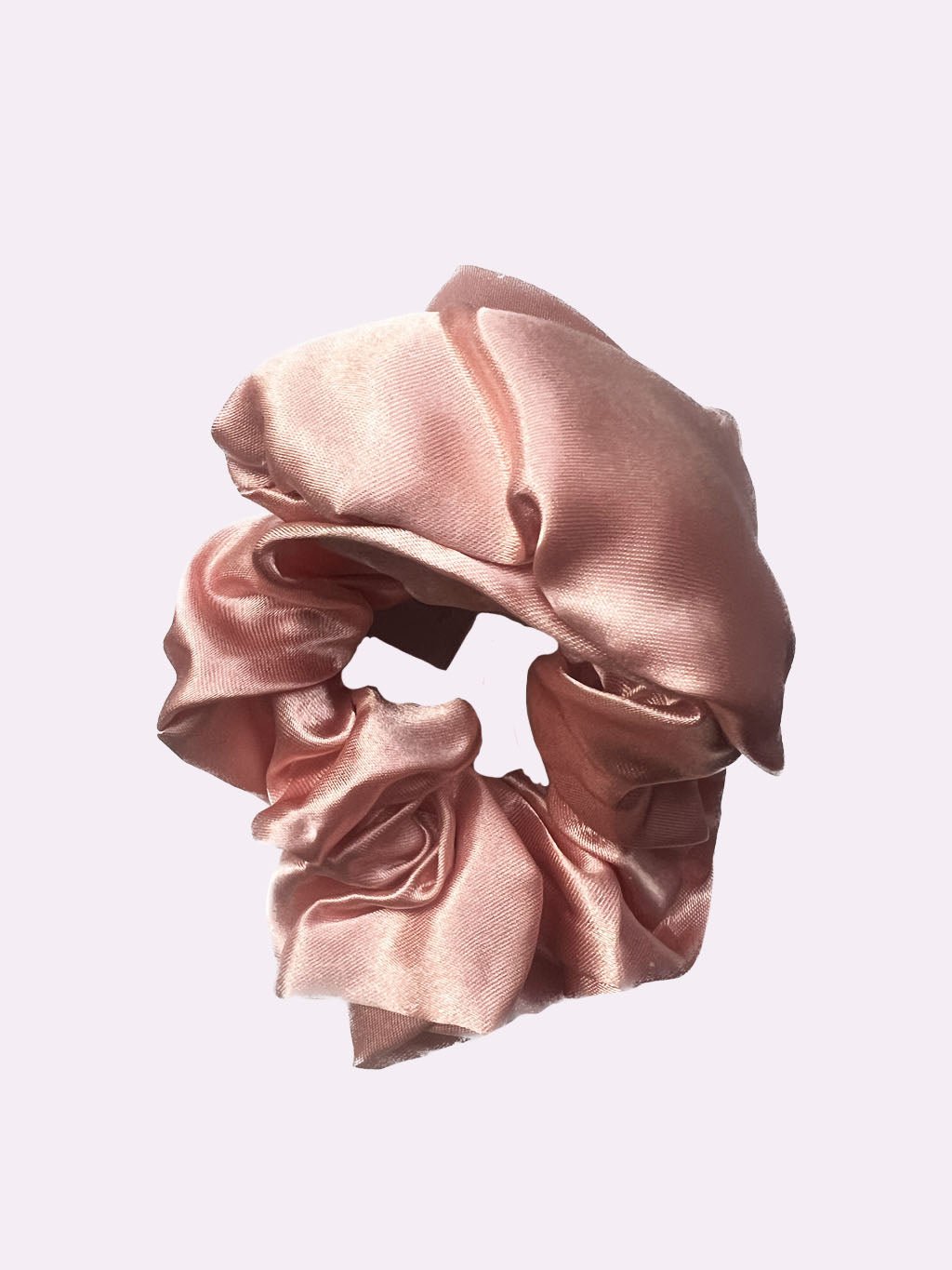 Pink Rose Scrunchie