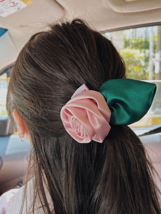 Mini Rose Scrunchie