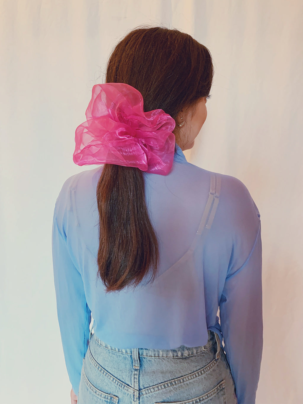 Magenta Scrunchie